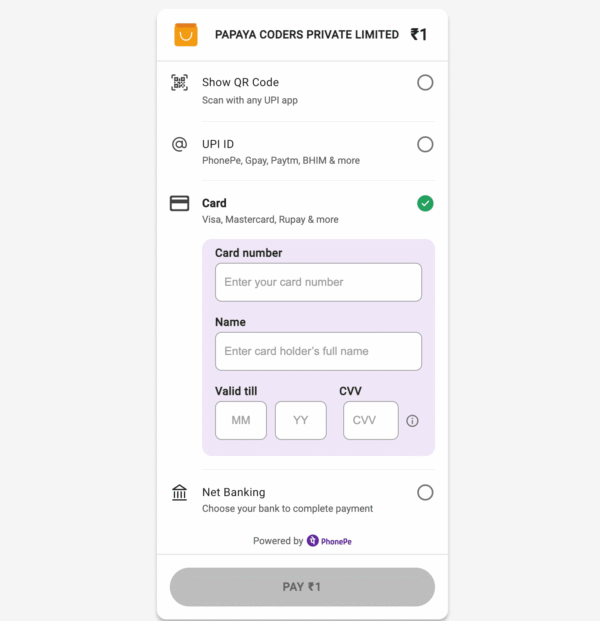 Phonepe Payment Gateway For WHMCS - Image 2